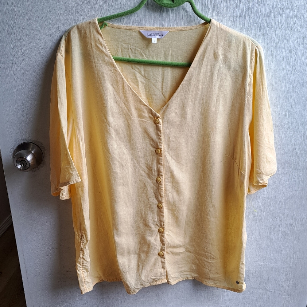 Northern Reflections yellow top